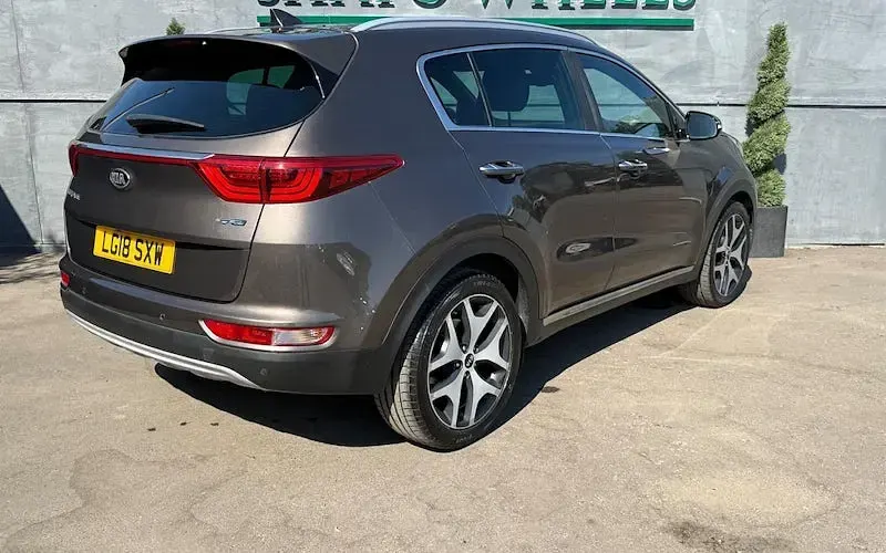 Used Kia Sportage GT-Line 141 HP (103 kW) 2018 Brown SUV