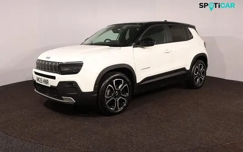 Used Jeep Avenger Summit 101 HP (74 kW) 2025 White/black SUV