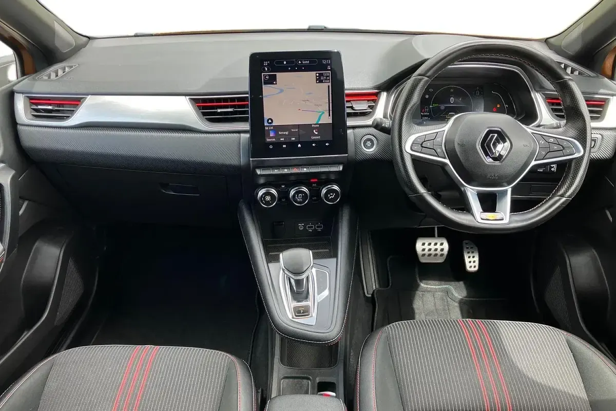 Used Renault Captur R.S. 143 HP (105 kW) 2021 Orange/black SUV