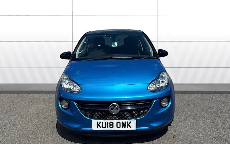 Used Vauxhall Adam 69 HP (50 kW) 2018 Blue Hatchback