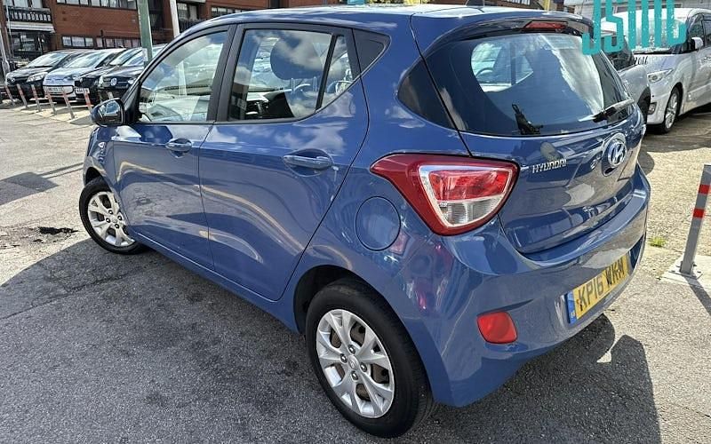 Usado Hyundai i10 SE 66 HP (48 kW) 2016 Azul Citadino