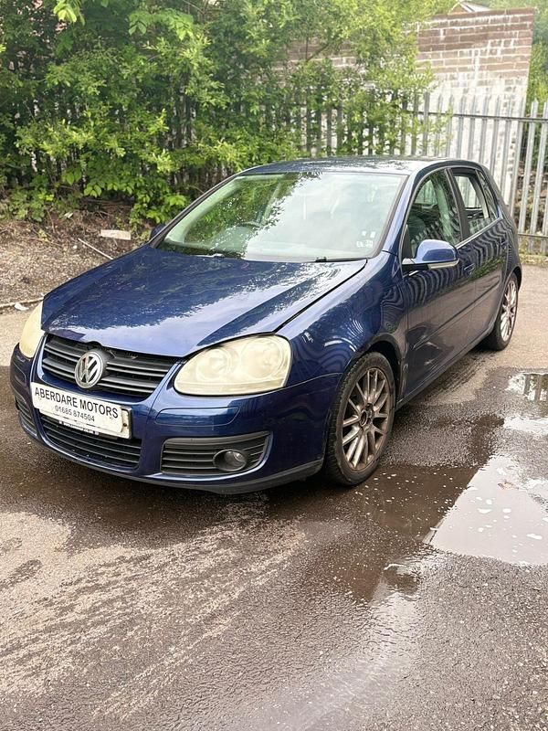 Used VW Golf V GT 170 HP (125 kW) 2007 Blue Hatchback