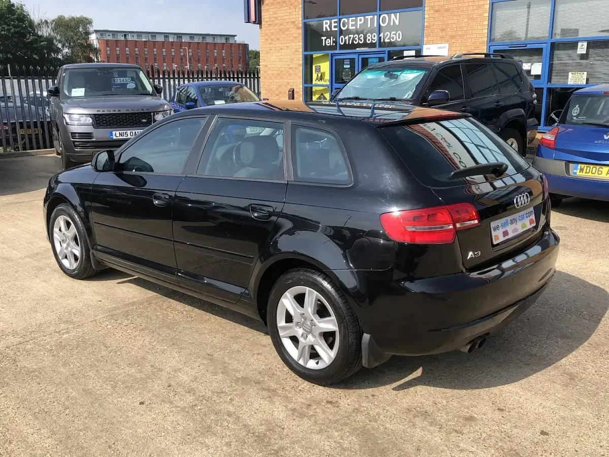 Used Audi A3 170 HP (125 kW) 2009 Black Hatchback
