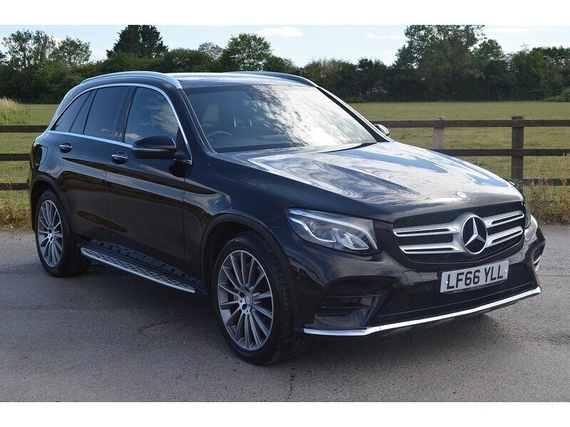Black Used 2016 Mercedes GLC250 AMG line Estate | £17,989 (Fair price) - Image 1/3