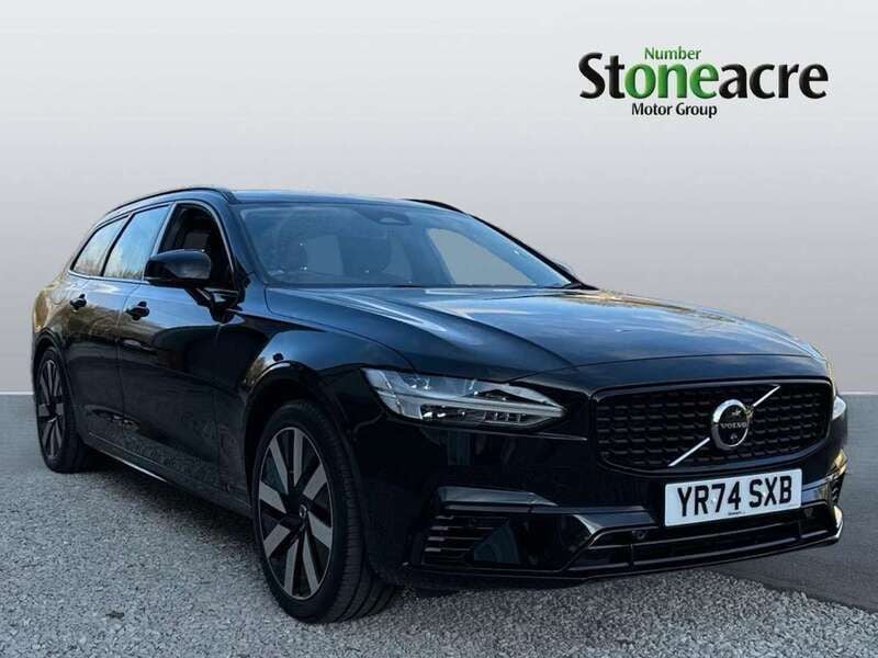 Black Used 2024 Volvo V90 Plus Estate | £42,999 (Expensive) - Image 1/3