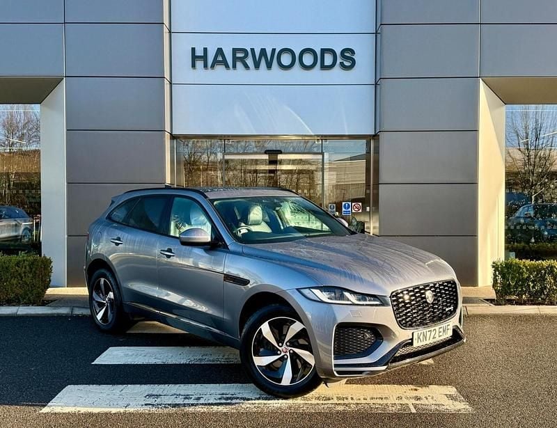 Grey Used 2022 Jaguar F-Pace R-Dynamic SUV | £38,290 (A bit pricey) - Image 1/4