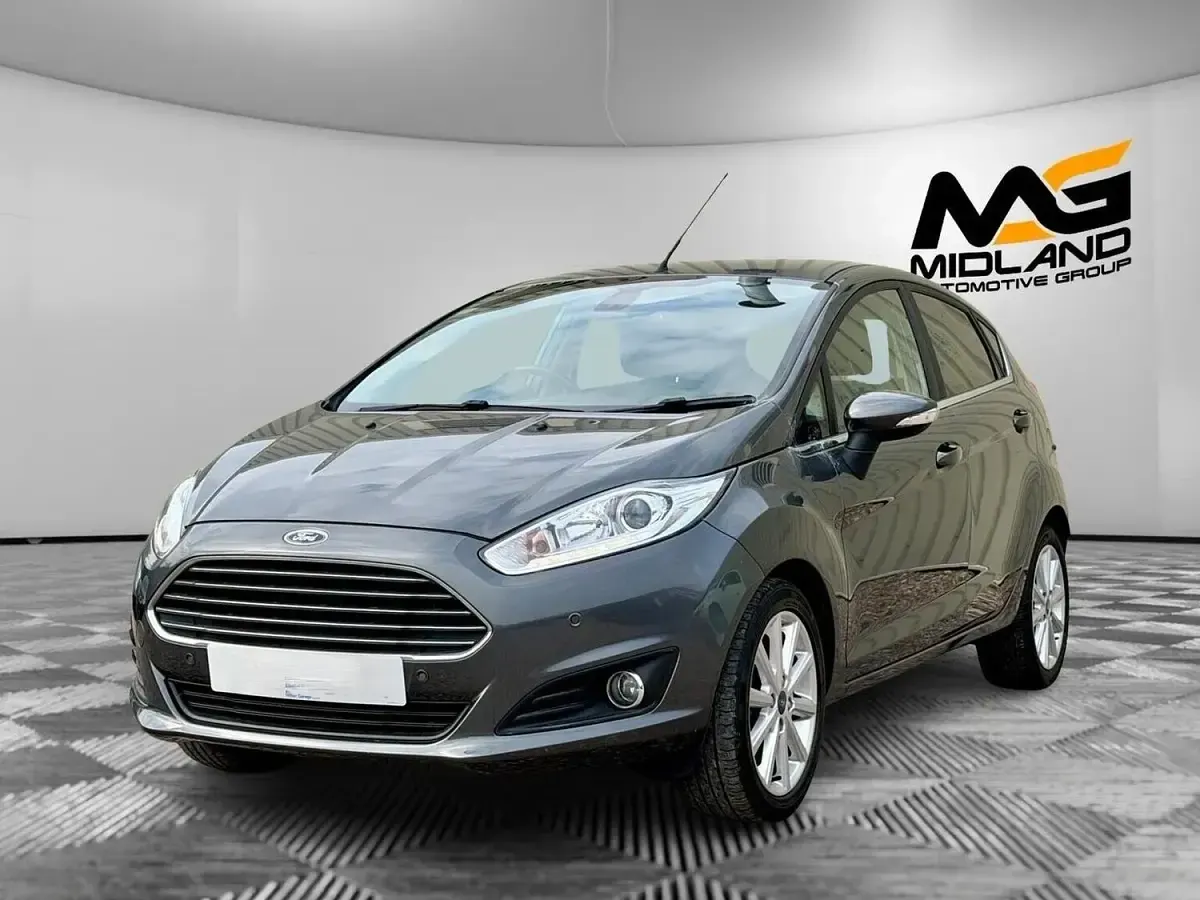 Used Ford Fiesta Titanium 2017 Grey Hatchback