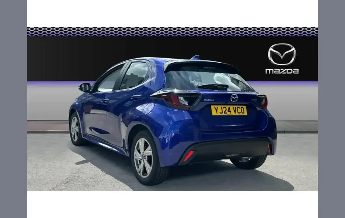 Used Mazda 2 Exclusive-Line 113 HP (83 kW) 2024 Blue Hatchback