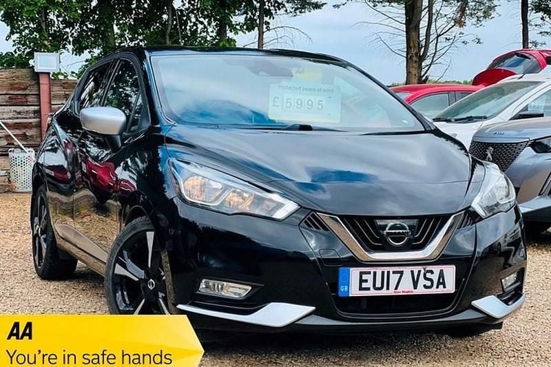 Black Used 2017 Nissan Micra S Hatchback | £5,495 (Fair price) - Image 1/1