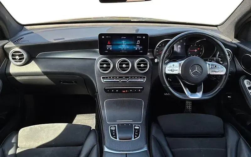 Used Mercedes GLC220 AMG line 194 HP (142 kW) 2019 Grey SUV