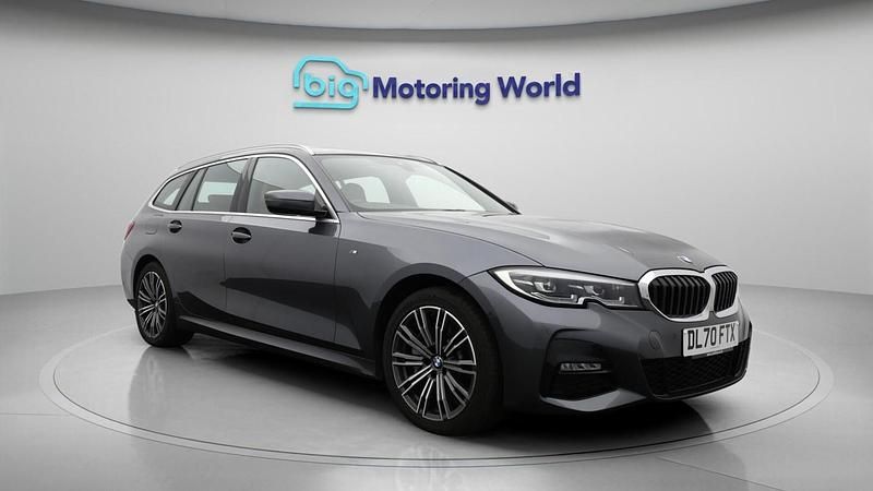 Grey Used 2021 BMW 330e M Sport Estate | £21,900 (Fair price) - Image 1/4