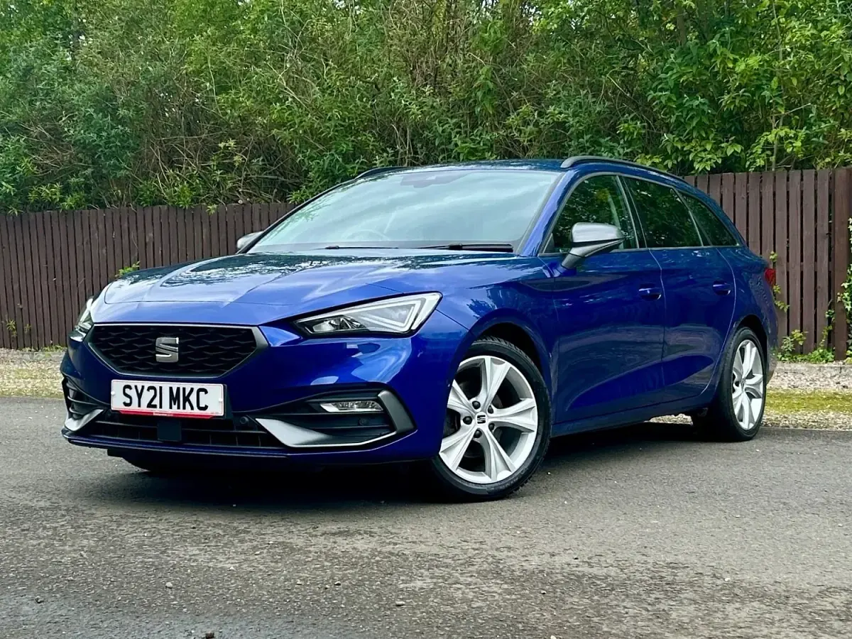 Usata Seat Leon FR 2021 Blu Station wagon