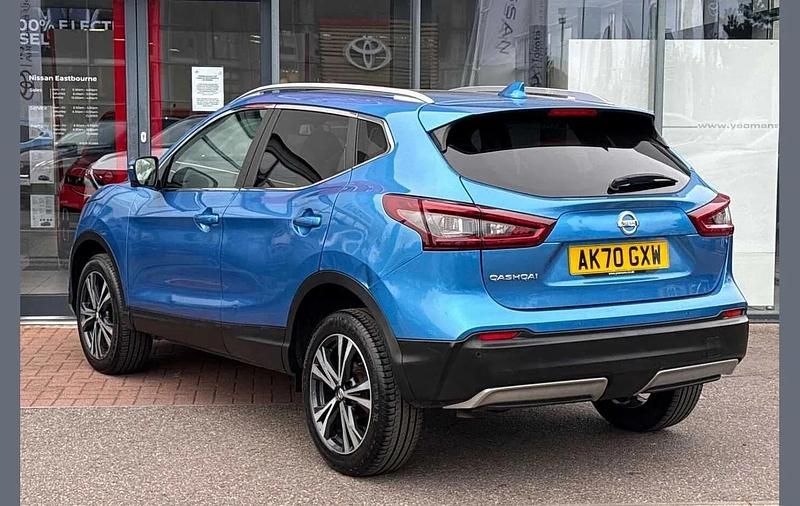 Used Nissan Qashqai N-Connecta 160 HP (117 kW) 2020 Blue SUV