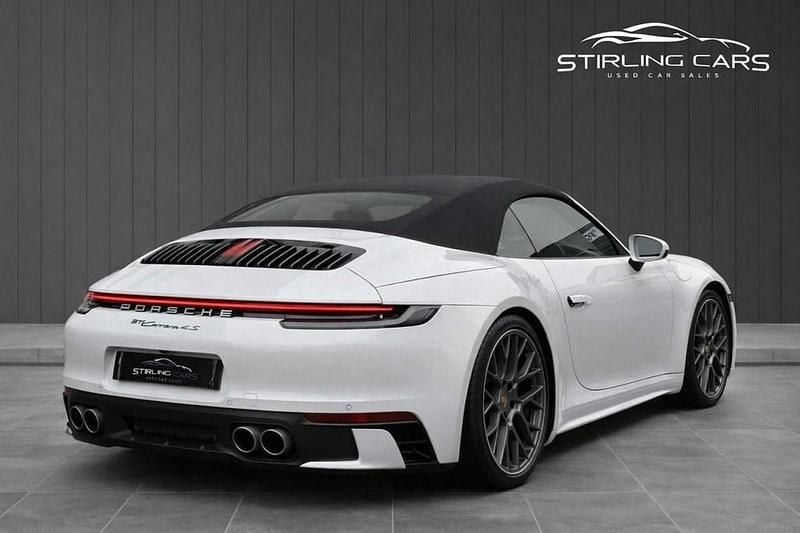 Used Porsche 911 Carrera 4S Cabriolet 450 HP (330 kW) 2019 White Cabriolet