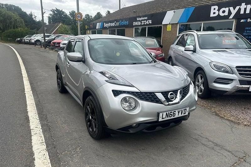 Silver Used 2016 Nissan Juke N-Connecta SUV | £6,495 (Fair price) - Image 1/1