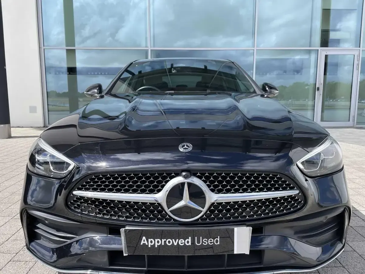 Used Mercedes C200 AMG line 204 HP (150 kW) 2025 Black Sedan
