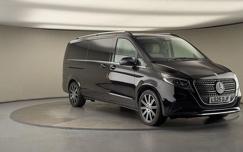 Obsidian black Used 2025 Mercedes V220 Premium MPV | £74,500 - Image 1/4