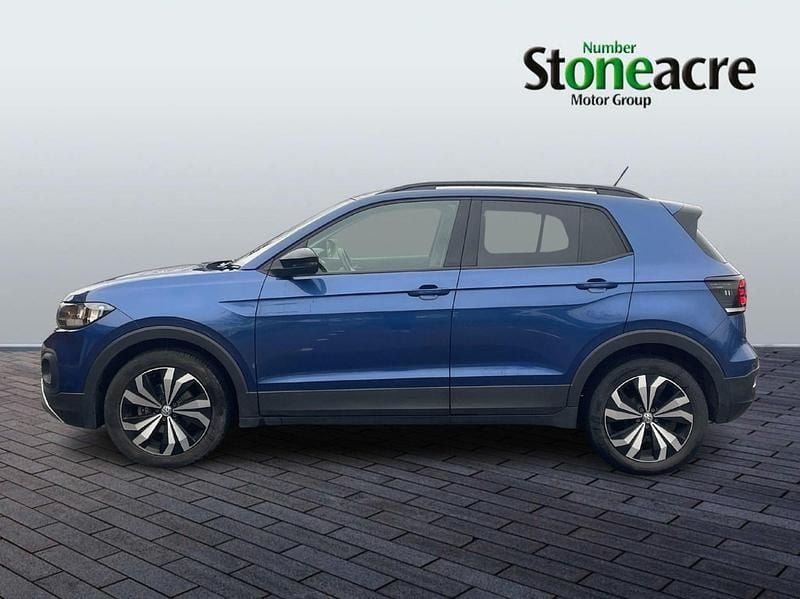Used VW T-Cross SE 115 HP (84 kW) 2020 Blue SUV