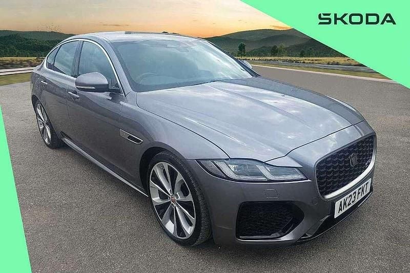 Grey Used 2023 Jaguar XF R-Dynamic Sedan | £27,000 (Expensive) - Image 1/4