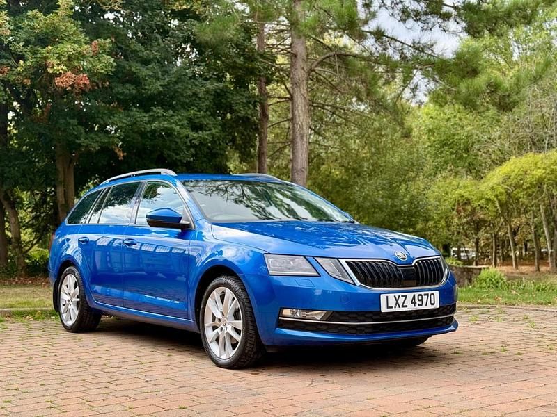 Blue Used 2018 Skoda Octavia SE L Estate | £8,250 (Good price) - Image 1/4
