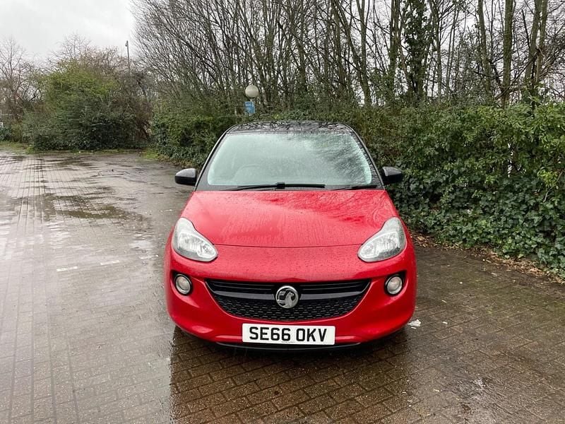 Used Vauxhall Adam S 70 HP (51 kW) 2017 Red Hatchback