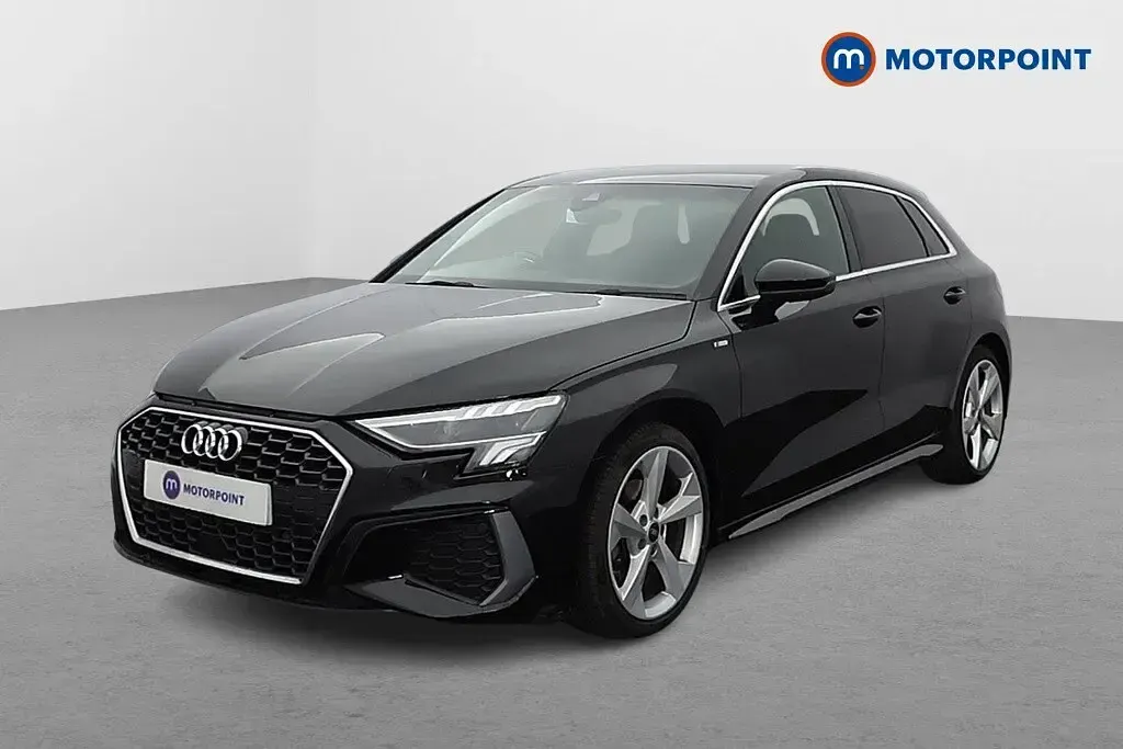Used Audi A3 S-Line 2023 Black Sedan