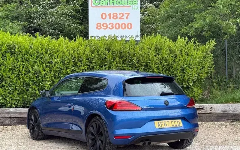 Usado VW Scirocco GT 125 CV (91 kW) 2017 Azul Coupe