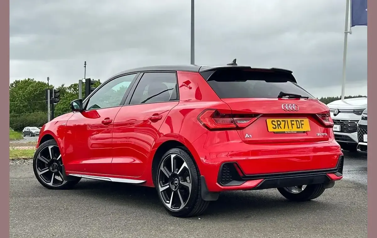 Used Audi A1 Black Edition 147 HP (108 kW) 2021 Red SUV