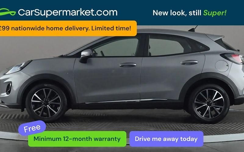 Used Ford Puma Titanium 125 HP (91 kW) 2023 Silver SUV