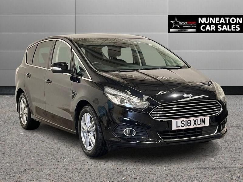 Black Used 2018 Ford S-MAX Titanium MPV | £17,000 (Fair price) - Image 1/4