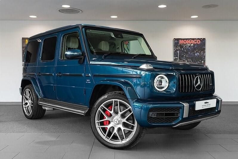 Ocean blue metallic Used 2021 Mercedes G63 AMG AMG SUV | £129,950 - Image 1/4
