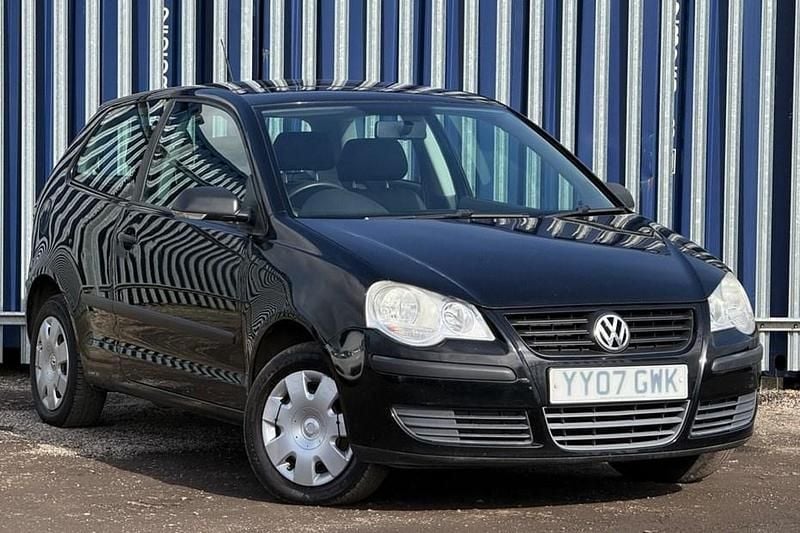 Used VW Polo 55 HP (40 kW) 2007 Black Hatchback