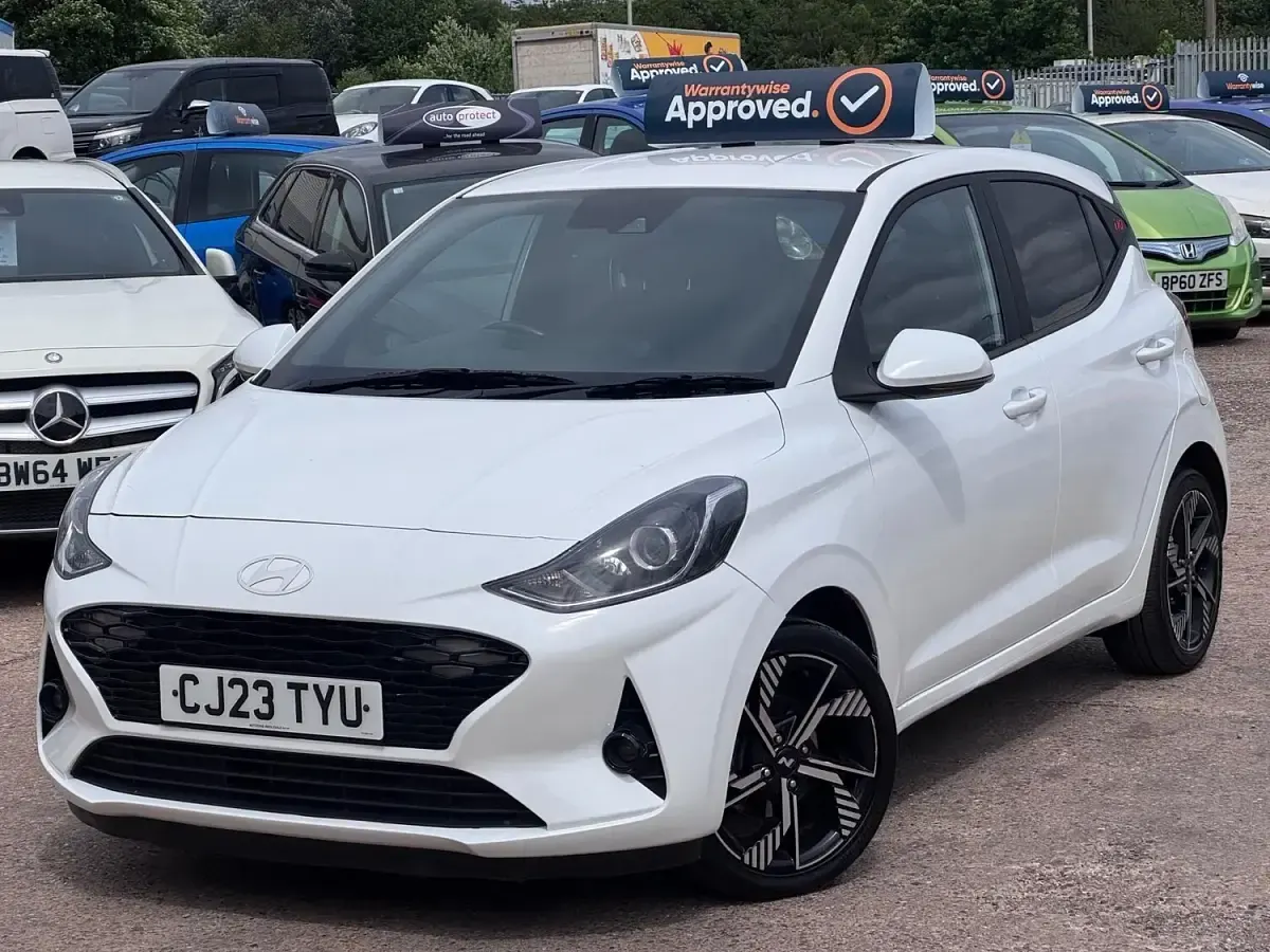 Used Hyundai i10 N Line 2023 White Hatchback