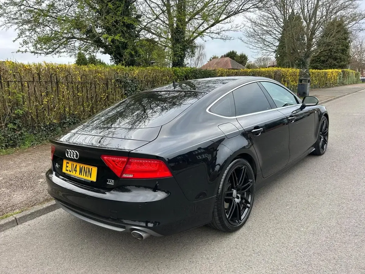 Used Audi A7 S-Line 2014 Black Hatchback