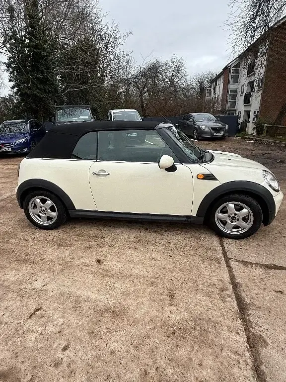 Used Mini Cooper Cabriolet 2009 Cream Cabriolet