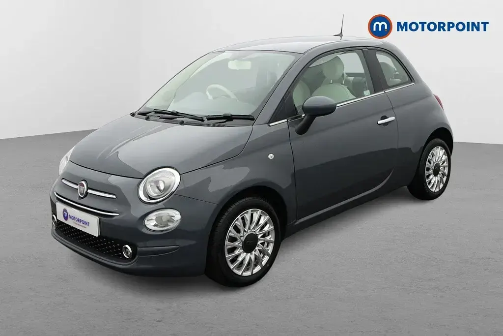 Used Fiat 500 Lounge 69 HP (50 kW) 2019 Grey Hatchback