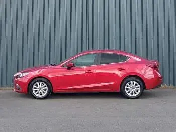 Używany Mazda 3 120 KM (88 kW) 2014 Czerwony Sedan/Limuzyna