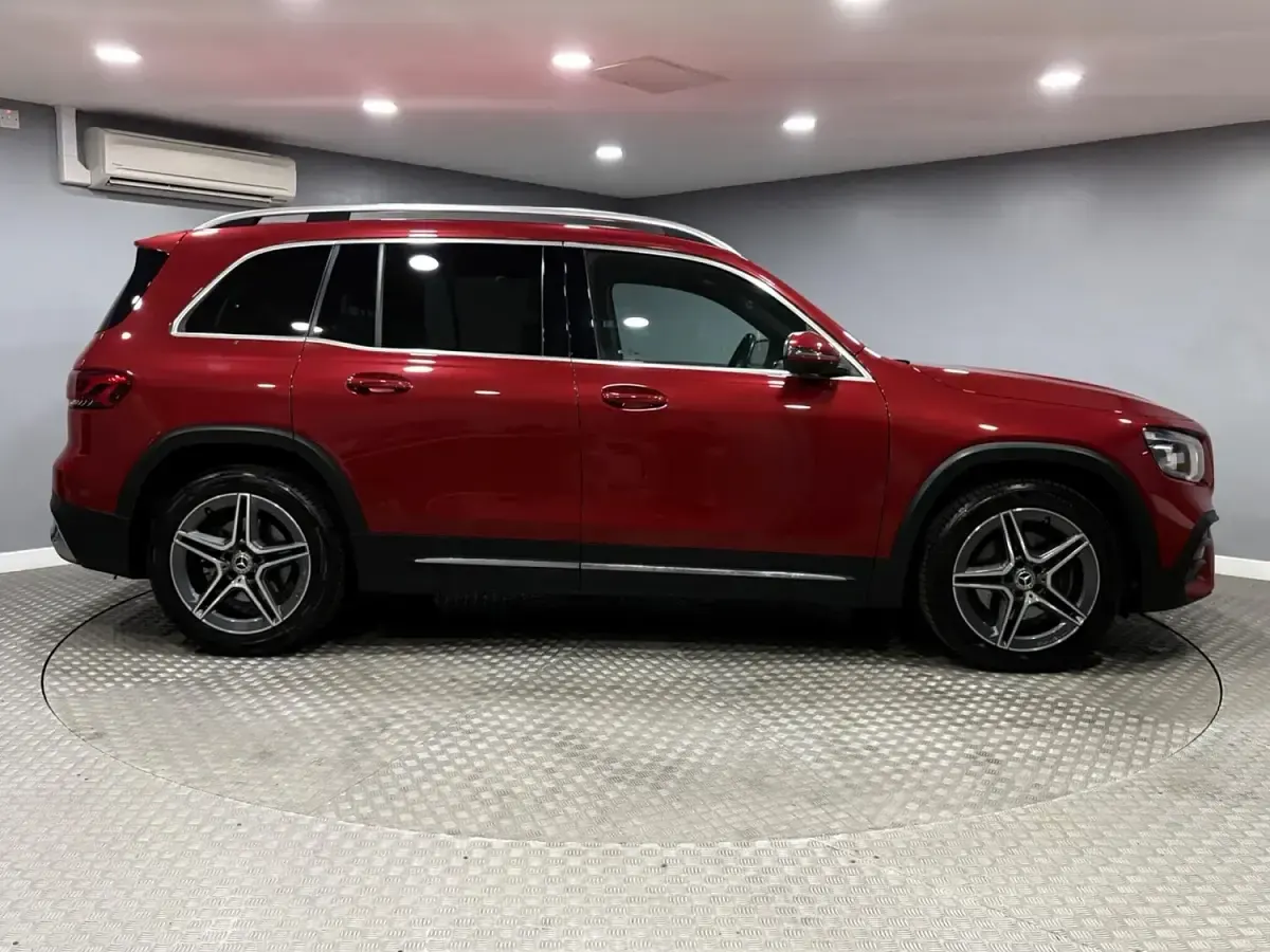 Used Mercedes GLB200 AMG line 163 HP (119 kW) 2021 Red SUV