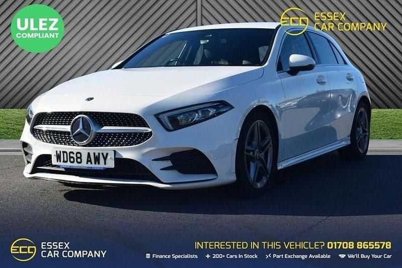 White Used 2018 Mercedes A180 AMG line Hatchback | £14,138 (Fair price) - Image 1/1