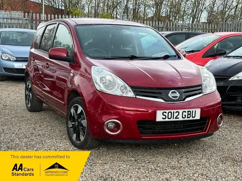 Used Nissan Note N-TEC 2012 Red Hatchback