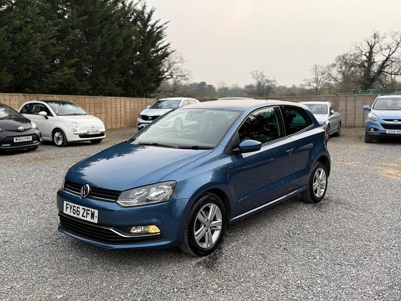 Used VW Polo Match 2016 Blue Hatchback