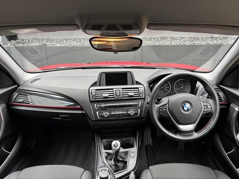 Used BMW 116 Sport Line 2014 Red Hatchback