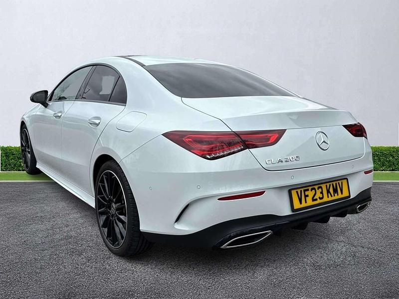 Used Mercedes CLA200 AMG Line Premium Plus 2023 White Coupe