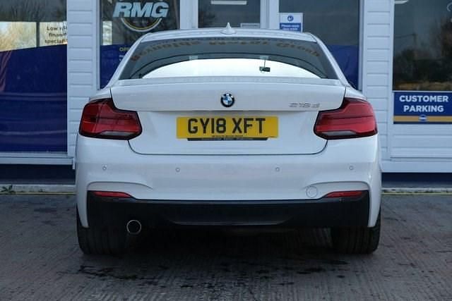 Used BMW 218 M Sport 150 HP (110 kW) 2018 White Coupe