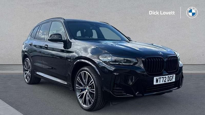 Black Used 2023 BMW X3 M Sport SUV | £38,650 (Fair price) - Image 1/4