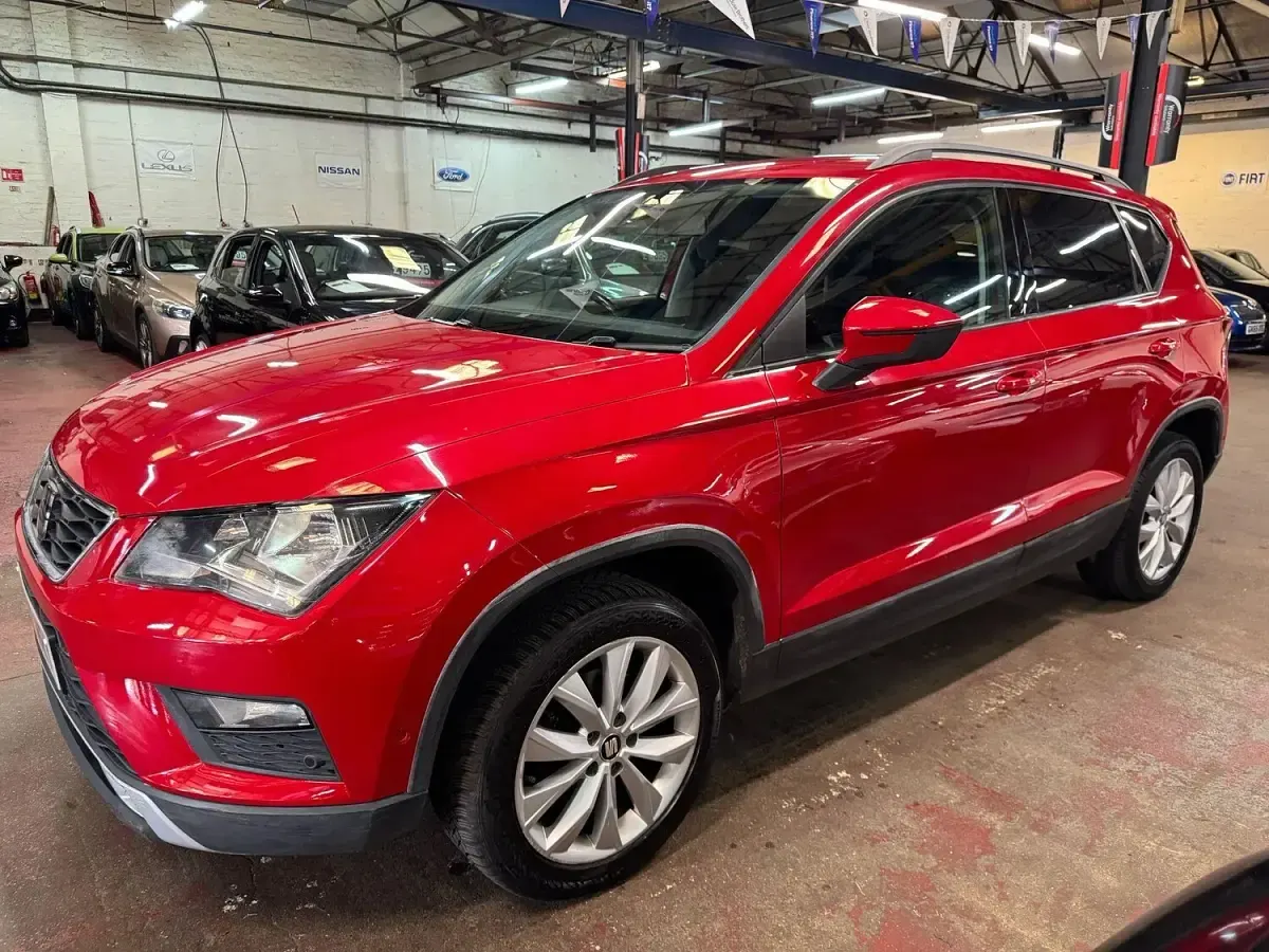 Used Seat Ateca Ecomotive 115 HP (84 kW) 2018 Red SUV