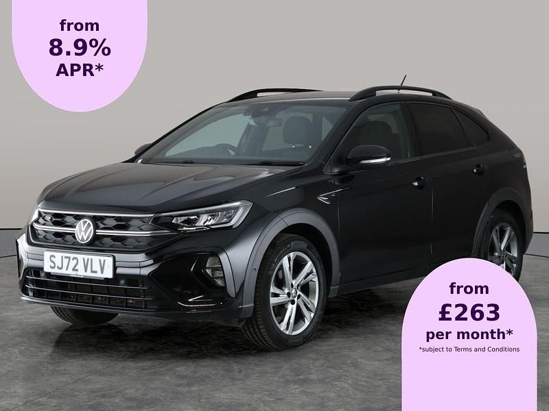 Black Used 2022 VW Taigo R-line SUV | £19,173 (Fair price) - Image 1/2