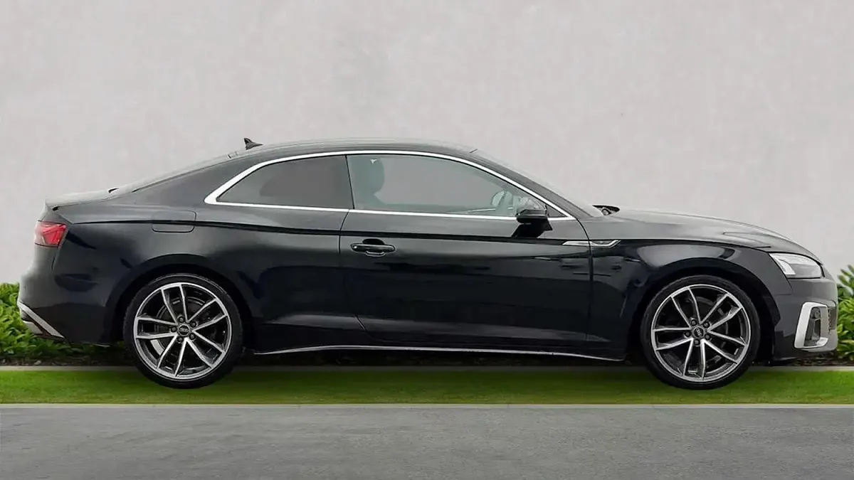 Used Audi A5 S-Line 150 HP (110 kW) 2023 Black Coupe