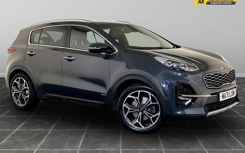 Grey Used 2021 Kia Sportage GT-Line SUV | £16,495 (Super price) - Image 1/2
