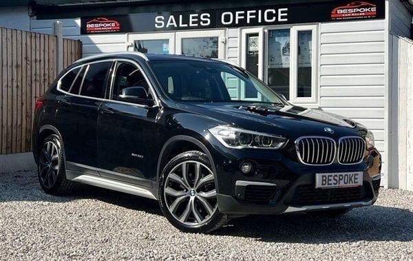 Black Used 2018 BMW X1 xLine SUV | £15,195 (Fair price) - Image 1/1